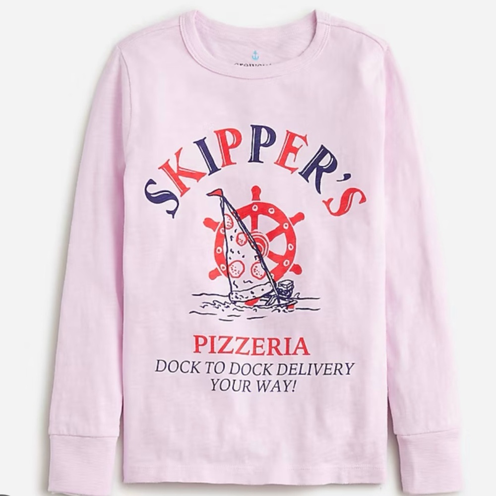 Crewcuts Pink Long Sleeve Kids Shirt